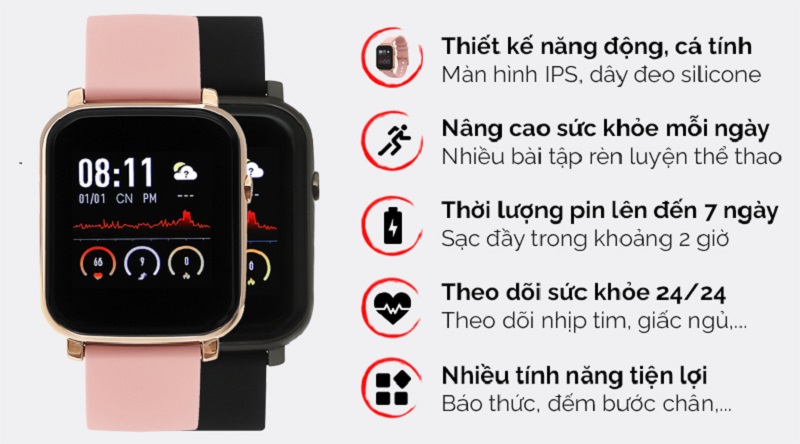 T&iacute;nh năng hỗ trợ theo d&otilde;i sức khoẻ tr&ecirc;n BeU B1 gi&uacute;p bạn cải thiện giấc ngủ ngon hơn.